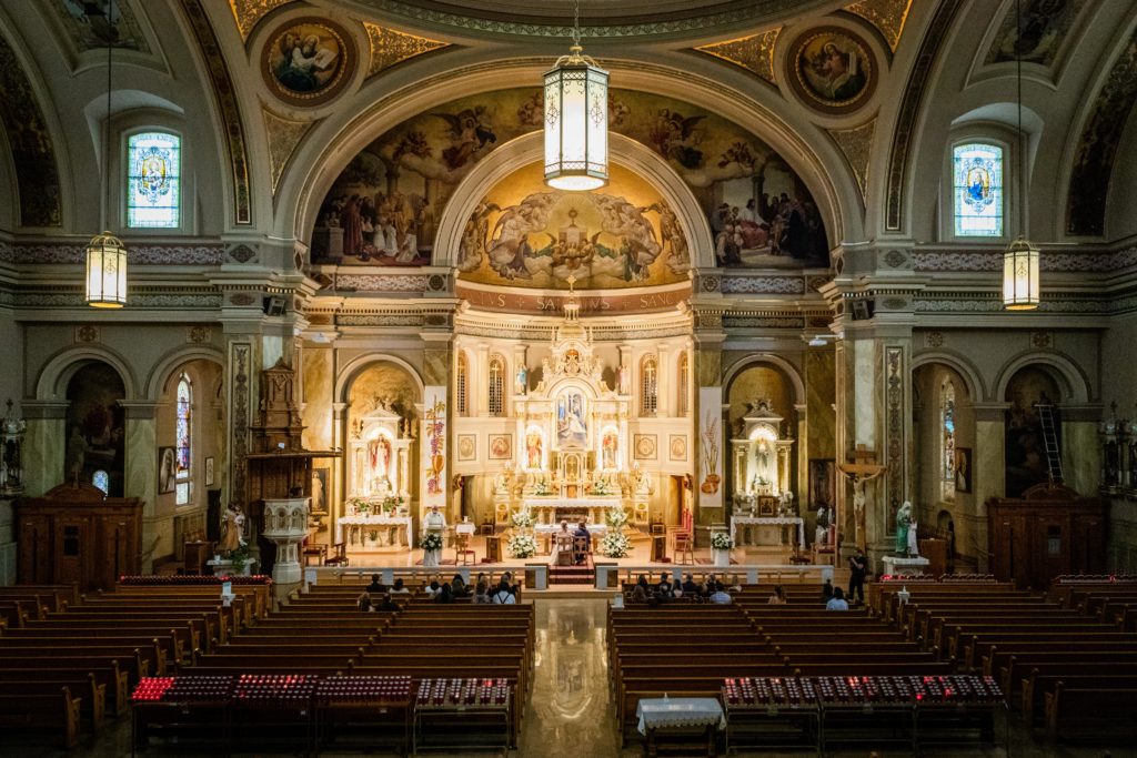 Interior of St. Hyacinth Basilica