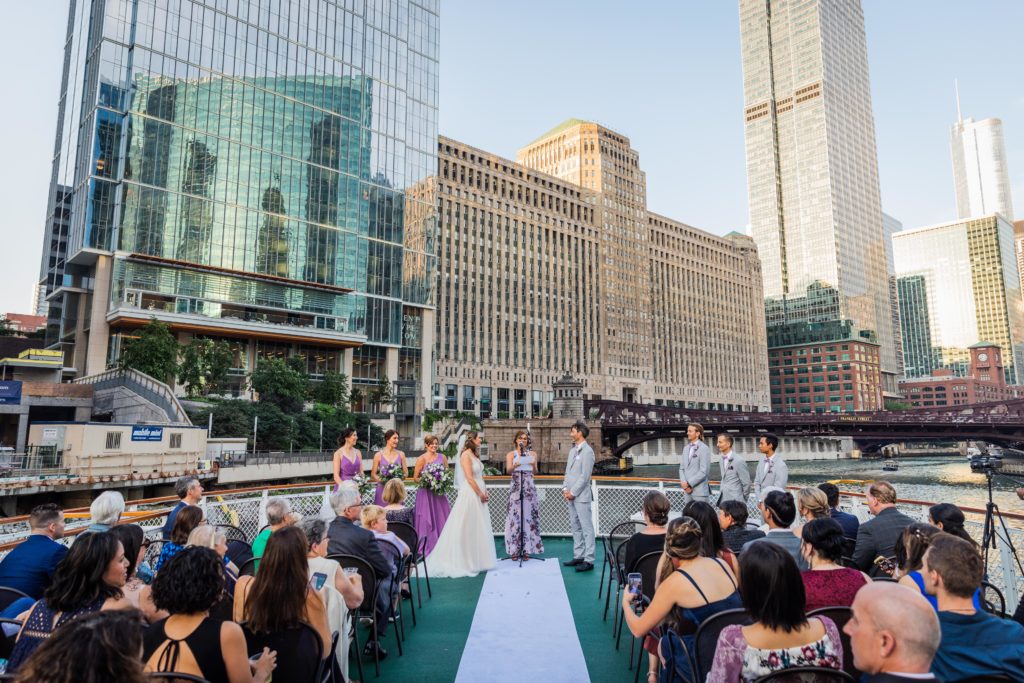 Chicago's First Lady Cruise Wedding