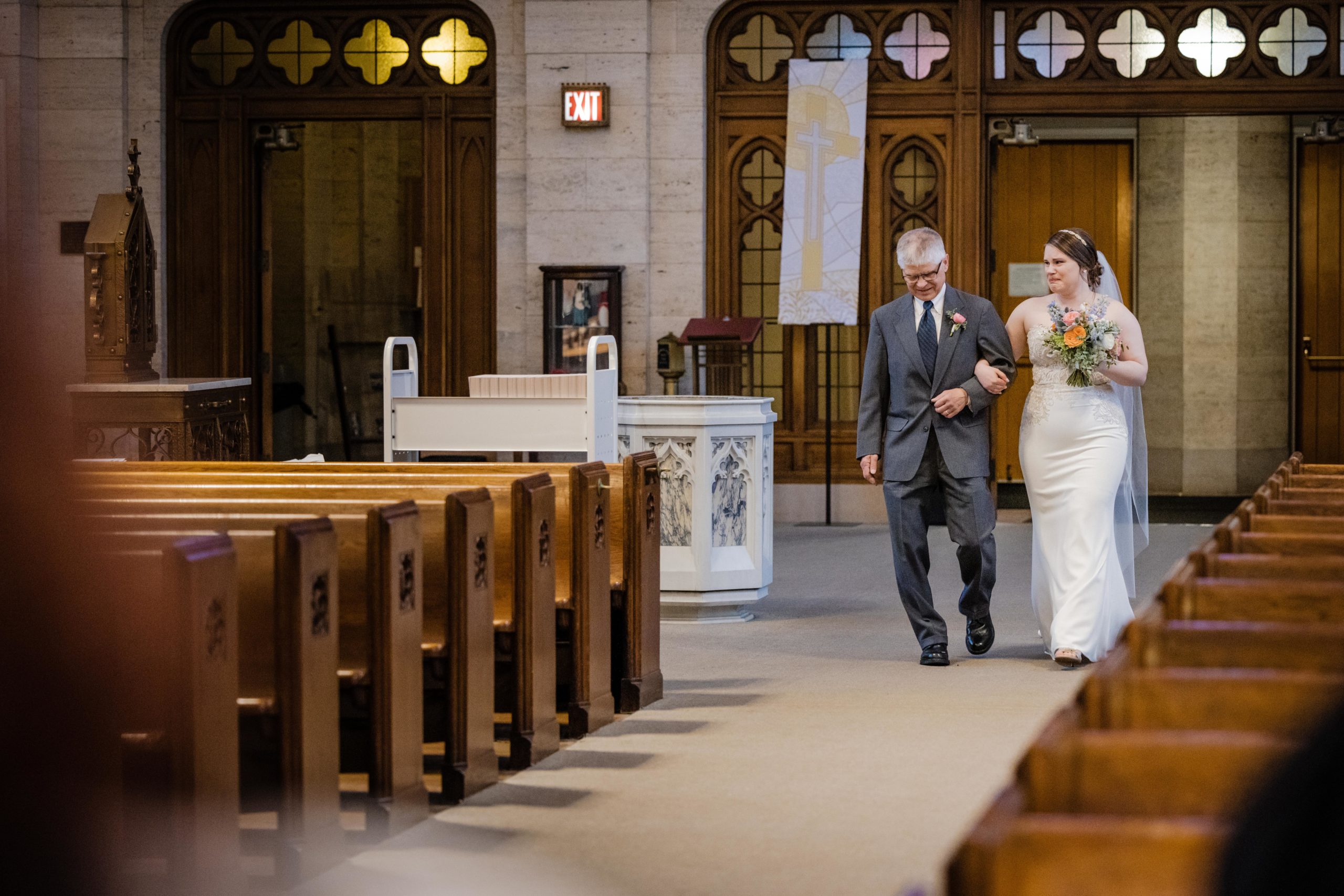 Wedding at St. Gertrude Church