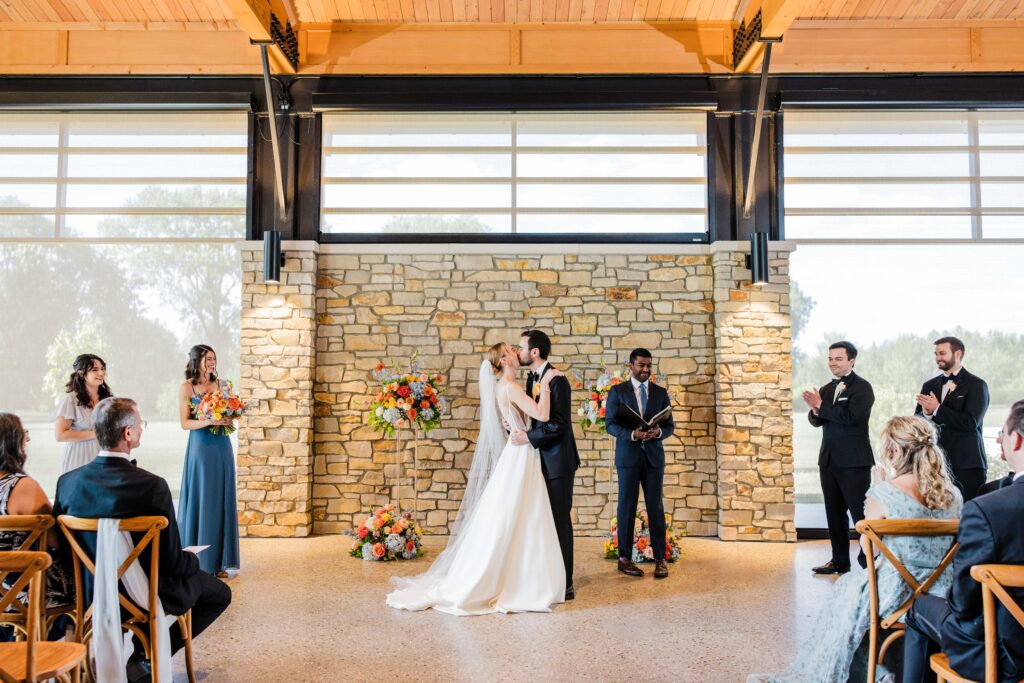 Morton Arboretum Wedding Firefly Pavilion