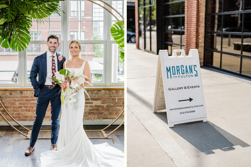 Wedding at Morgan's on Fulton Chicago