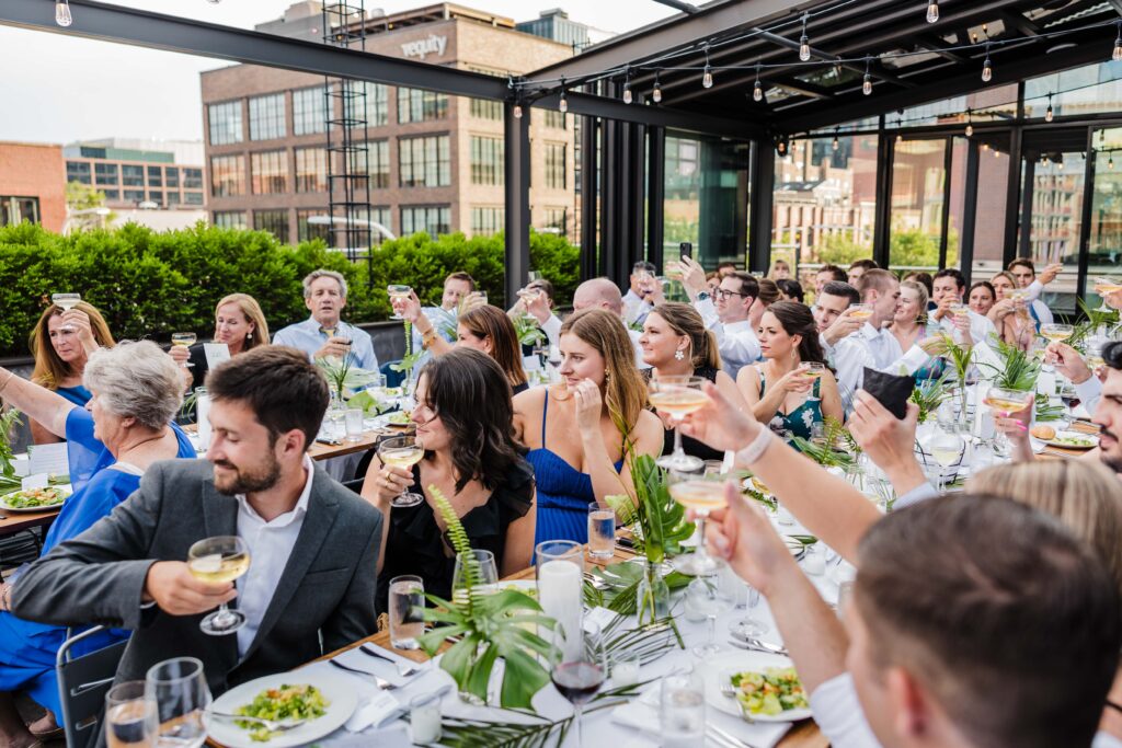 Wedding at Morgan's on Fulton Chicago