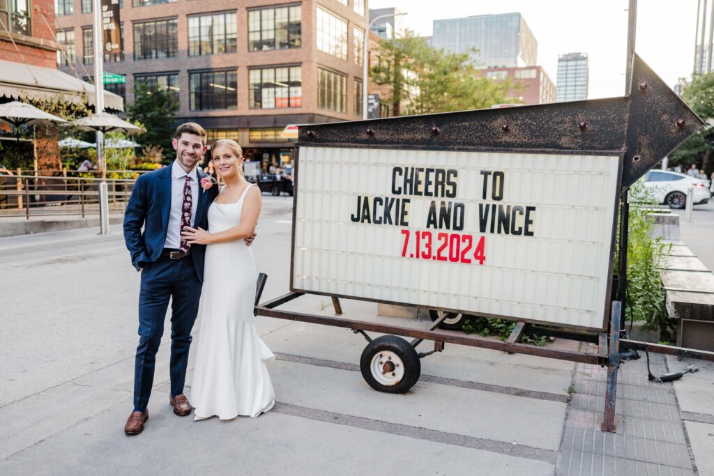 Wedding at Morgan's on Fulton Chicago