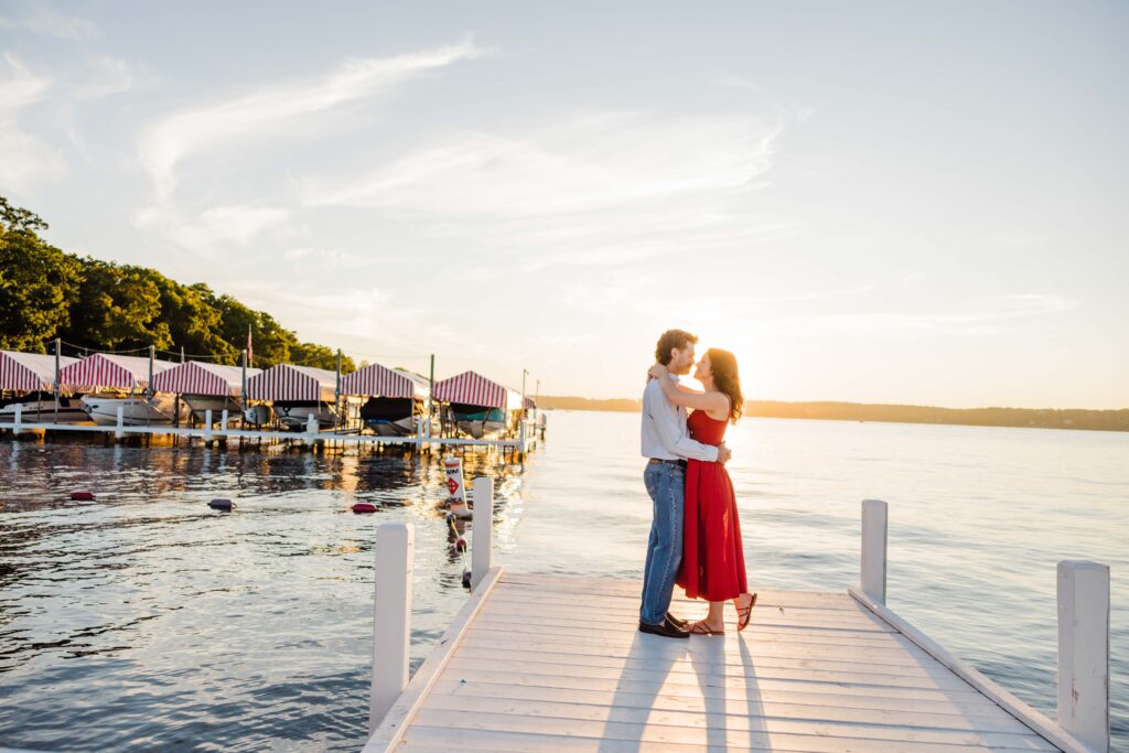 Lake Geneva Engagement Session