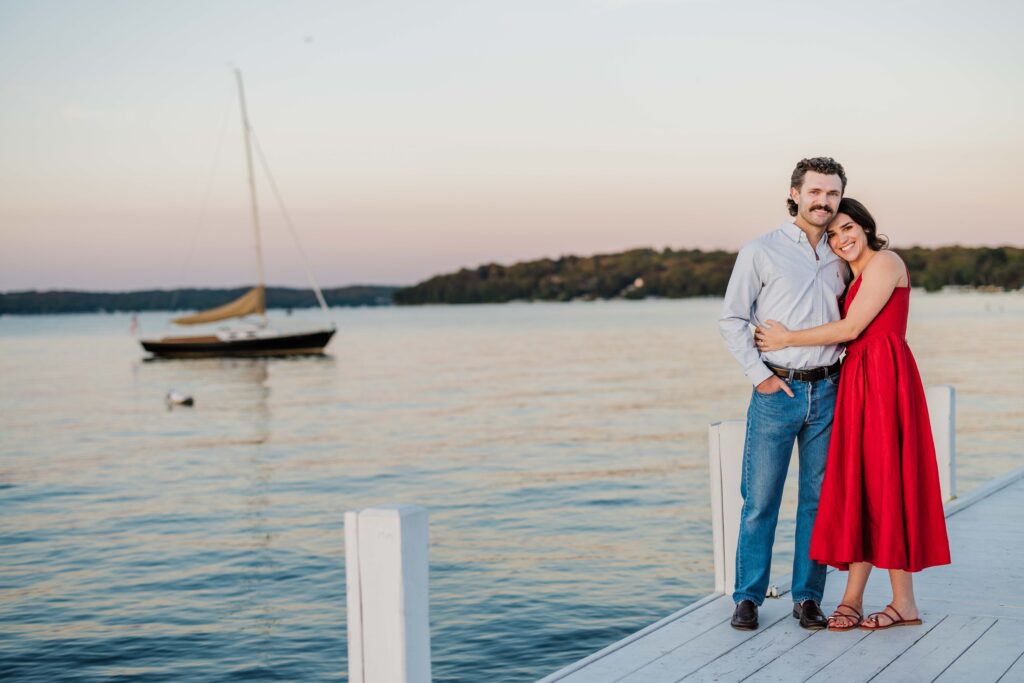 Lake Geneva Engagement Session