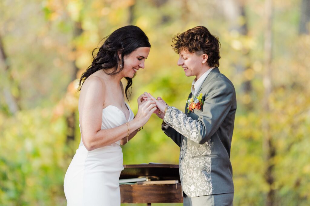 Kilbuck Creek Wedding Queer Rockford Photographer