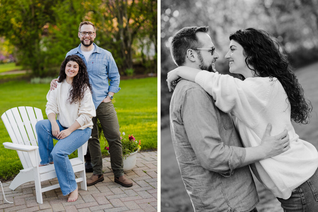 Engagement Session in Barrington, Illinois