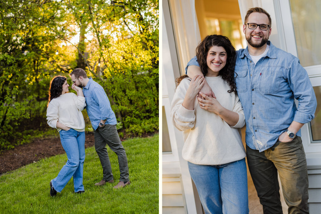 Engagement Session in Barrington, Illinois