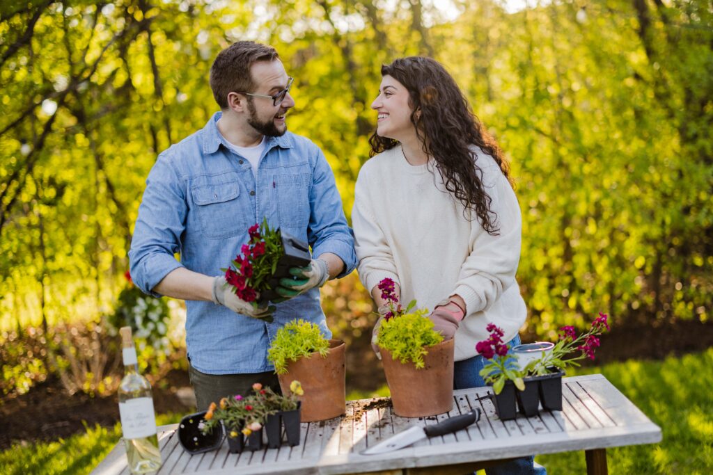 Engagement Session in Barrington, Illinois