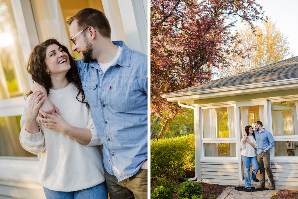 Engagement Session in Barrington, Illinois