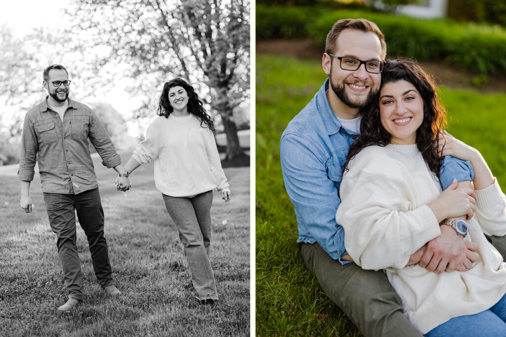 Engagement Session in Barrington, Illinois