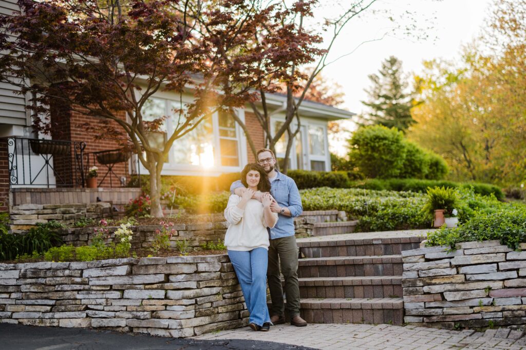 Engagement Session in Barrington, Illinois