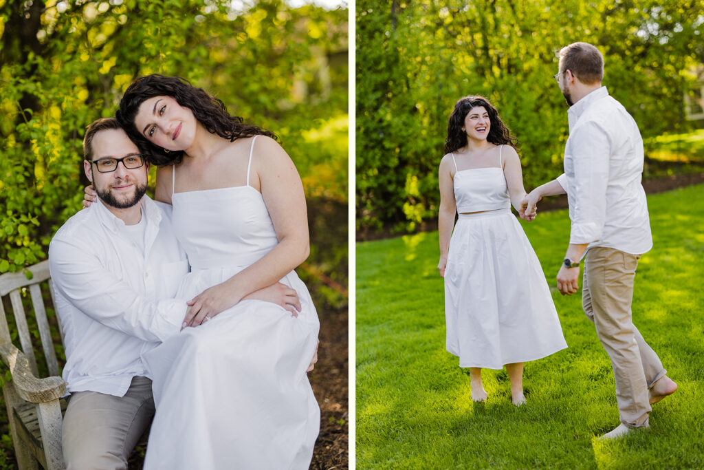 Engagement Session in Barrington, Illinois