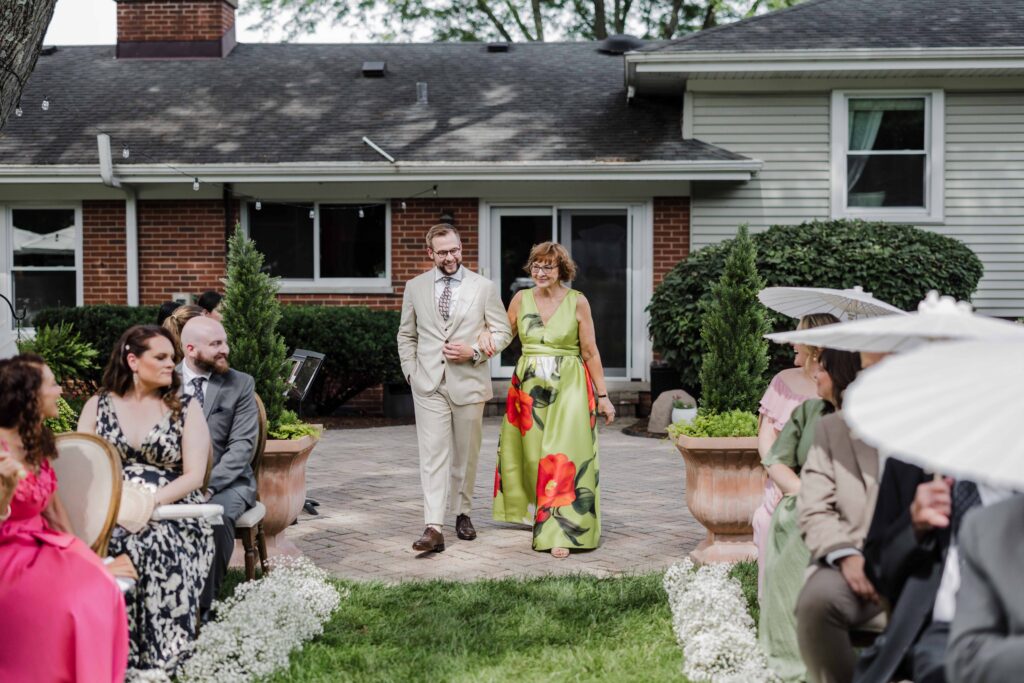 Intimate Backyard Wedding in Chicago