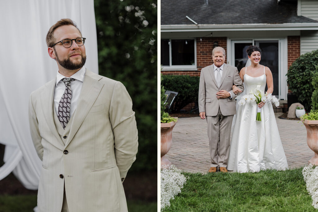 Intimate Backyard Wedding in Chicago