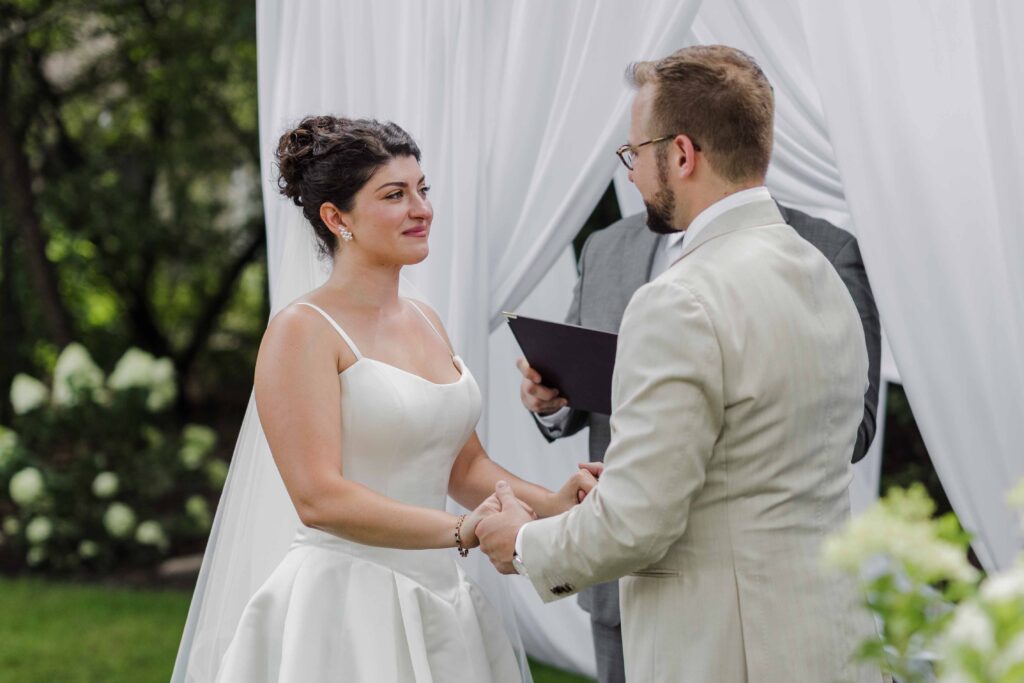 Intimate Backyard Wedding in Chicago