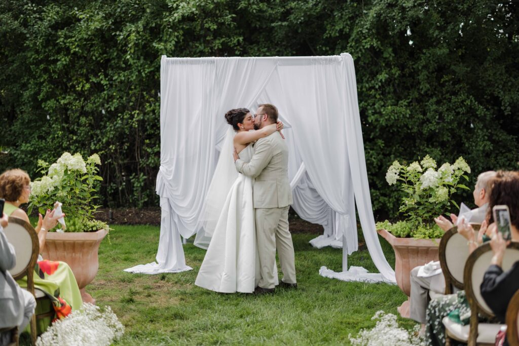 Intimate Backyard Wedding in Chicago