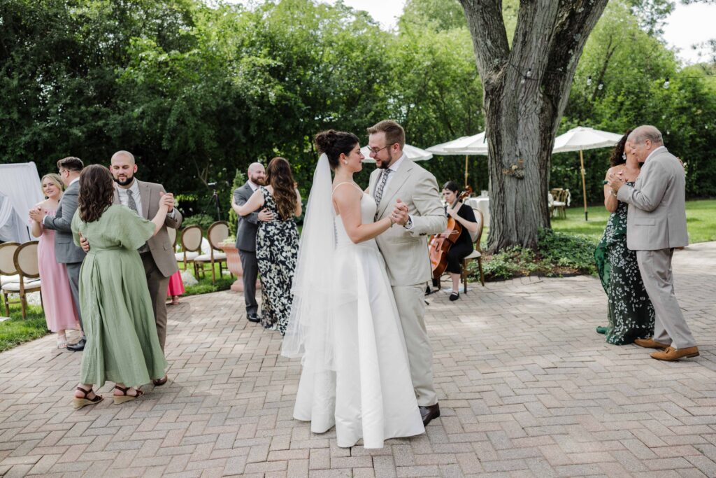 Intimate Backyard Wedding in Chicago