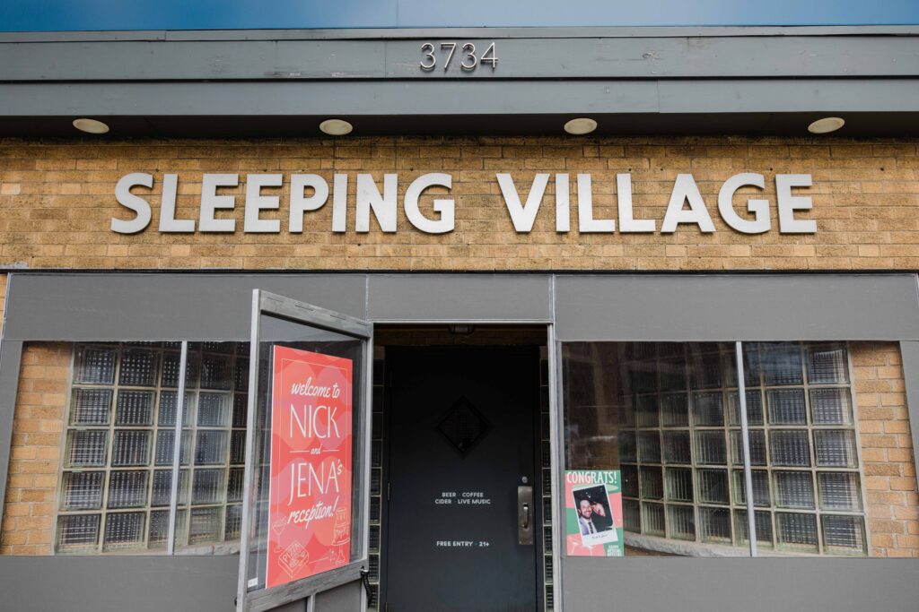 Sleeping Village Wedding Chicago