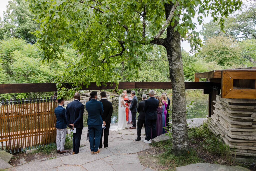 Alfred Caldwell Lily Pool Wedding